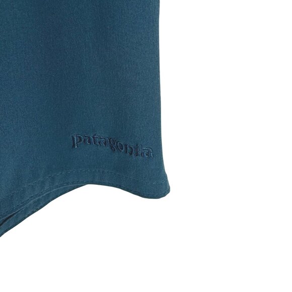 Patagonia Meridian Board Shorts Womens Size 0 Teal Beach Solid SS-1922 - Picture 4 of 10